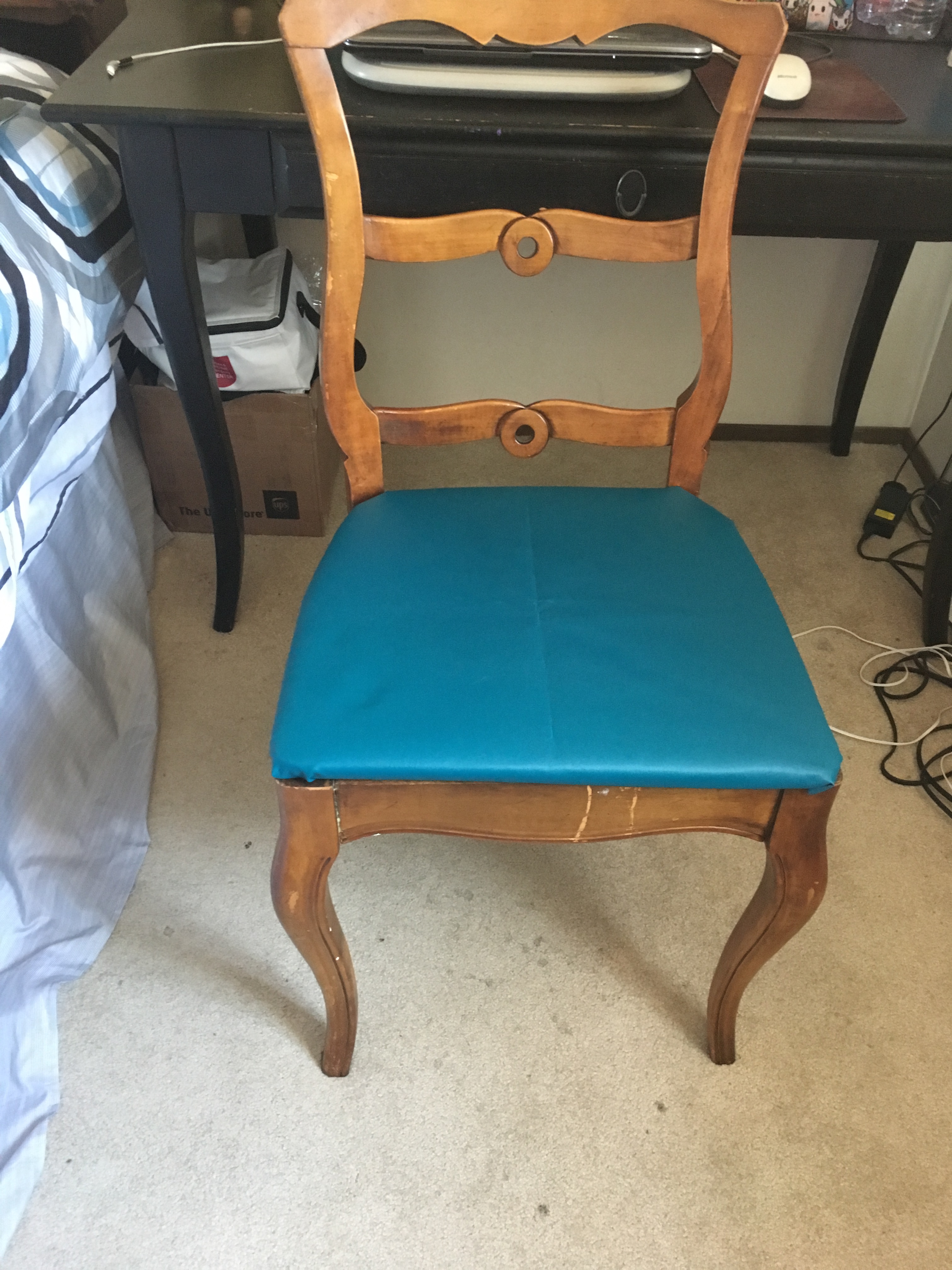 finished chair